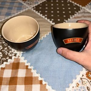 Bailey’s Irish cream ceramic cups